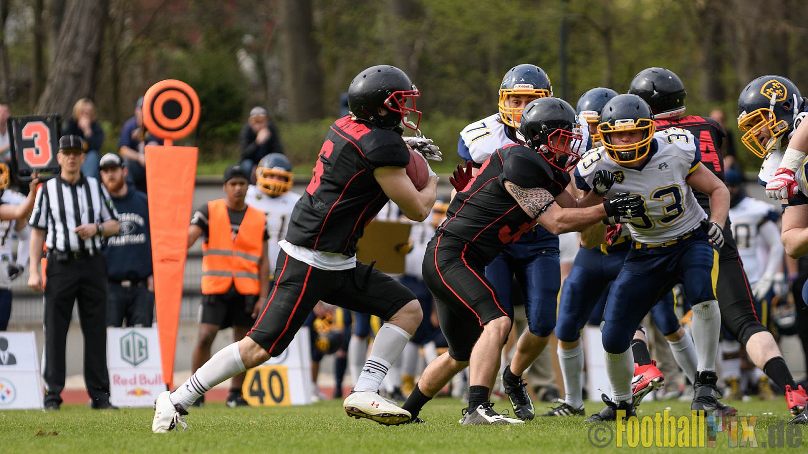 Düsseldorf Panther vs. Wiesbaden Phantoms - 01.04.2017 Freundschaftsspiel Düsseldorf Panther vs. Wiesbaden Phantoms (21:08)