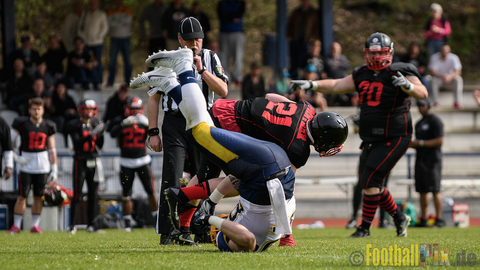 Düsseldorf Panther vs. Wiesbaden Phantoms - 01.04.2017 Freundschaftsspiel Düsseldorf Panther vs. Wiesbaden Phantoms (21:08)
