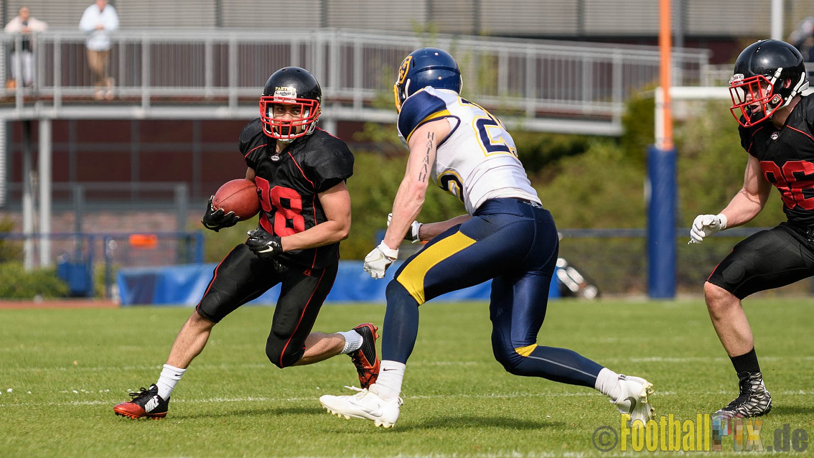 Düsseldorf Panther vs. Wiesbaden Phantoms - 01.04.2017 Freundschaftsspiel Düsseldorf Panther vs. Wiesbaden Phantoms (21:08)