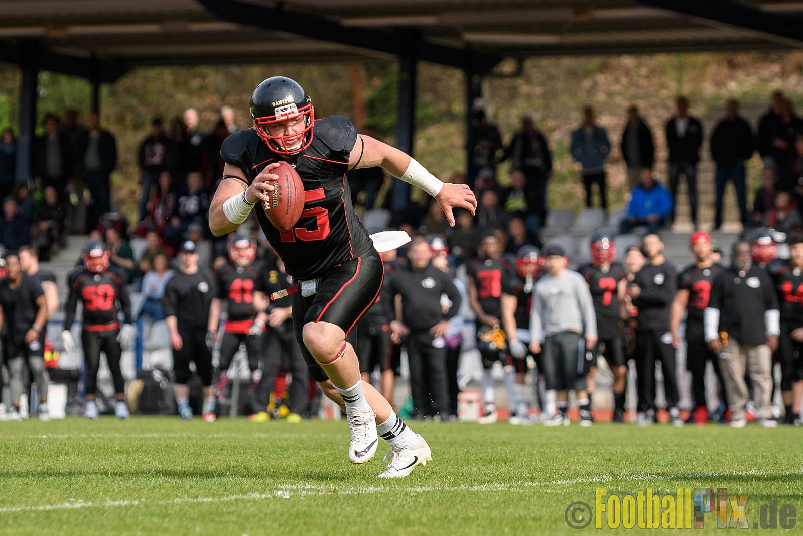 Düsseldorf Panther vs. Wiesbaden Phantoms - 01.04.2017 Freundschaftsspiel Düsseldorf Panther vs. Wiesbaden Phantoms (21:08)