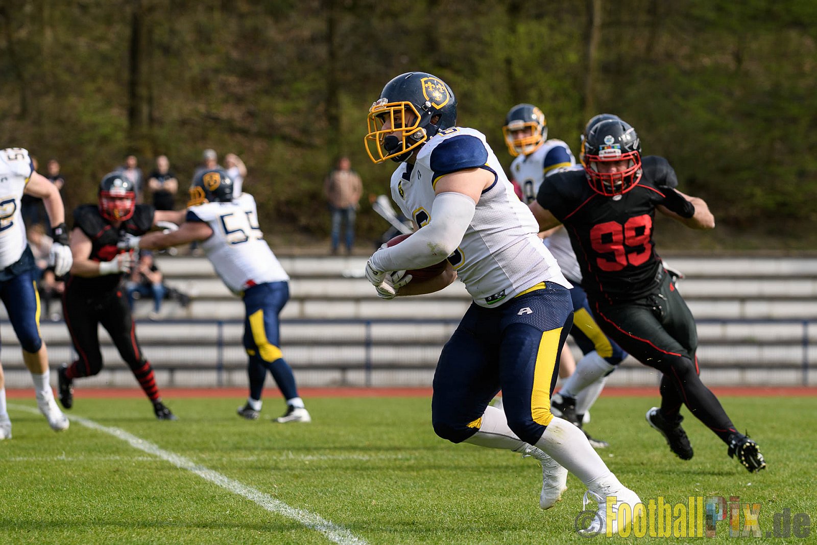 Düsseldorf Panther vs. Wiesbaden Phantoms - 01.04.2017 Freundschaftsspiel Düsseldorf Panther vs. Wiesbaden Phantoms (21:08)
