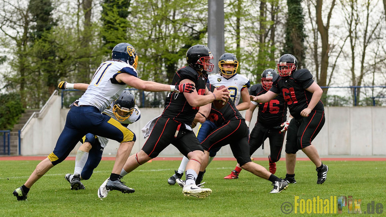 Düsseldorf Panther vs. Wiesbaden Phantoms - 01.04.2017 Freundschaftsspiel Düsseldorf Panther vs. Wiesbaden Phantoms (21:08)