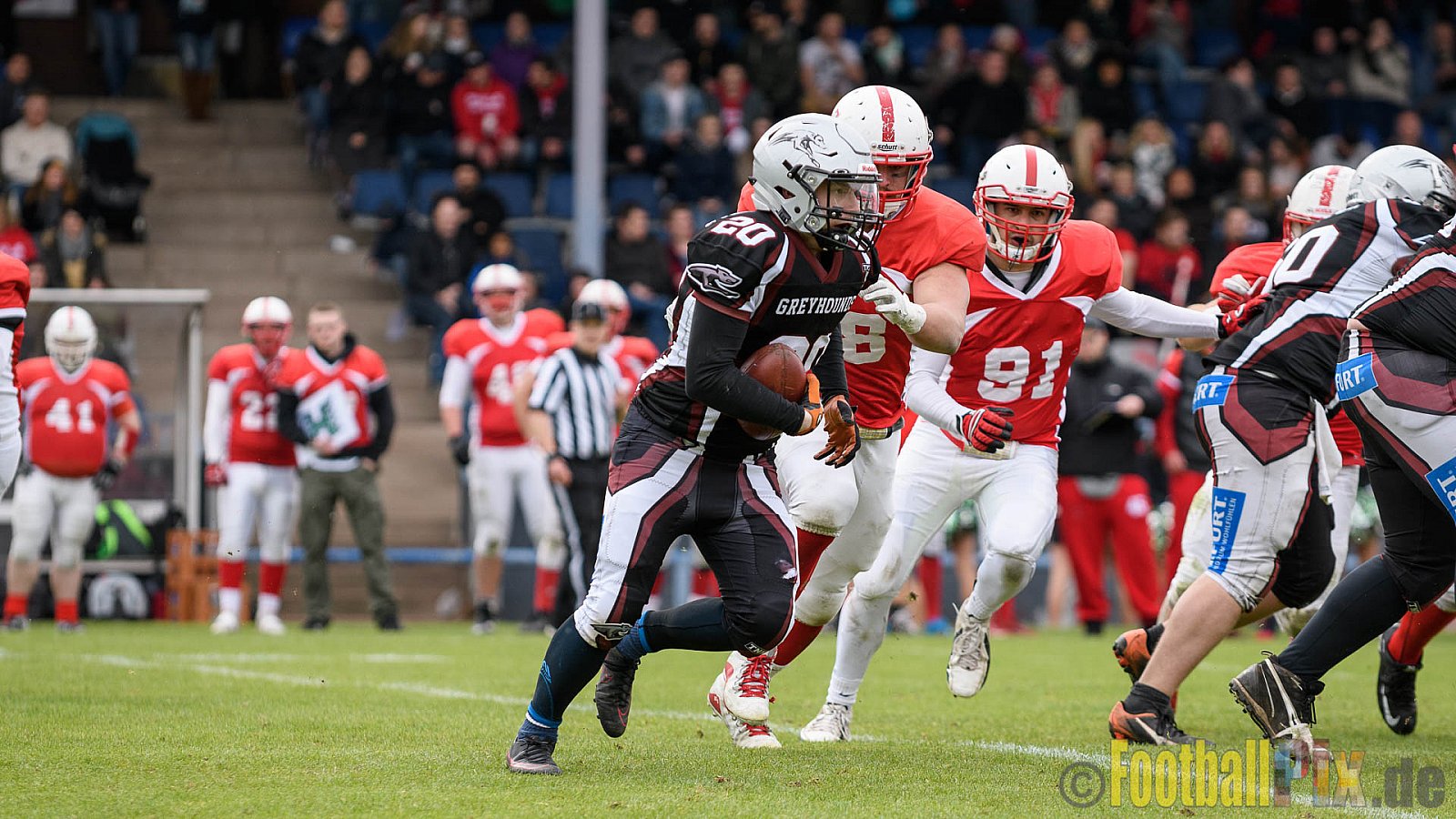 Gelsenkirchen Devils vs. Wuppertal Greyhounds - 15.04.2017 Pre-Season Game: Gelsenkirchen Devils vs. Wuppertal Greyhounds (23:16)