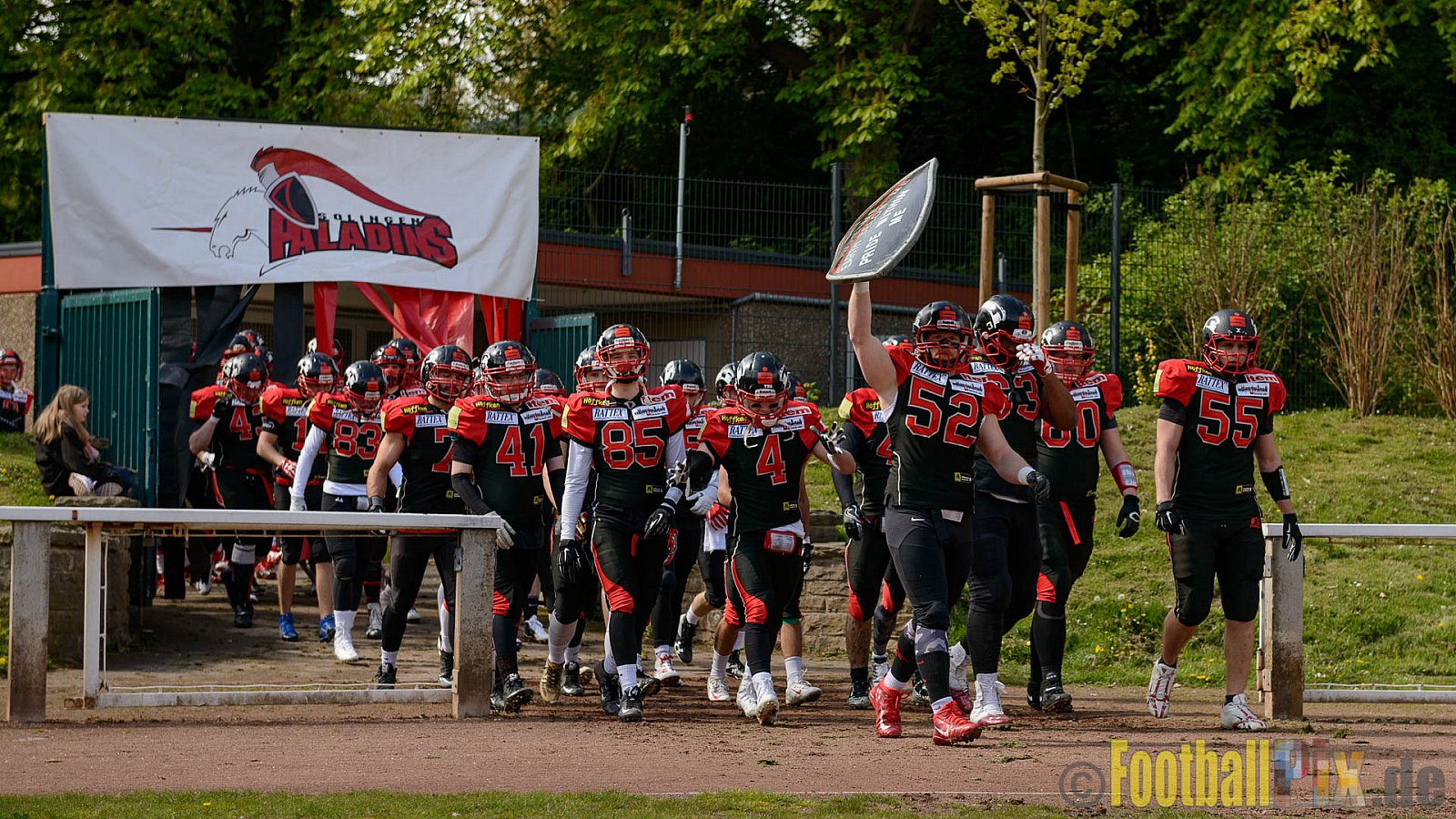 Solingen Paladins vs. Dortmund Giants - 22.04.2017 RL NRW: Solingen Paladins vs. Dortmund Giants (48:0)