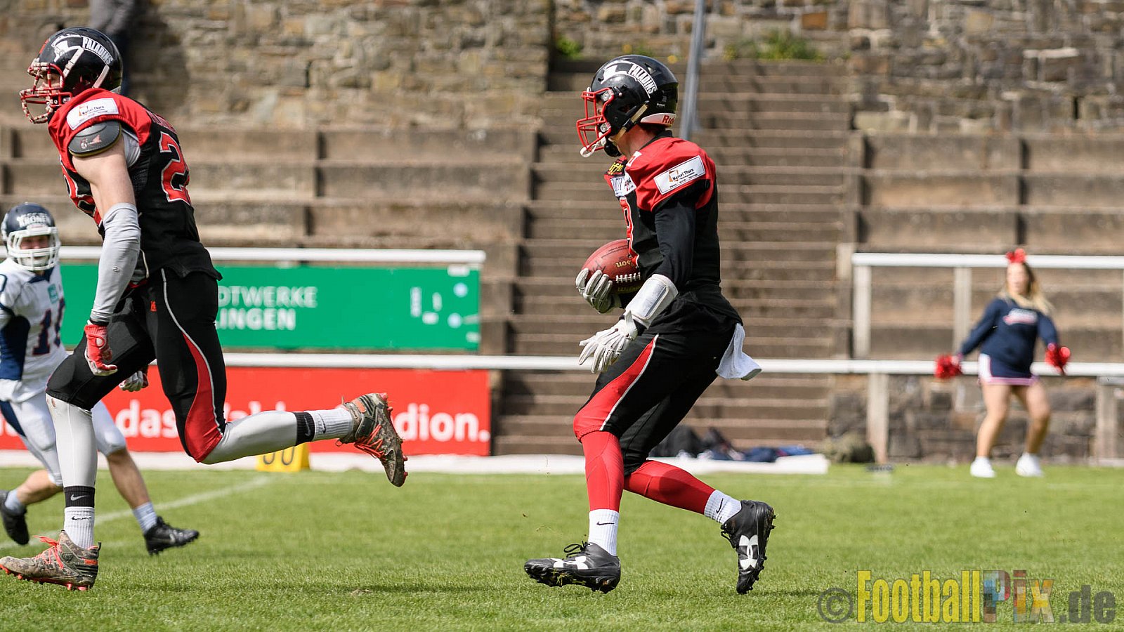 Solingen Paladins vs. Dortmund Giants - 22.04.2017 RL NRW: Solingen Paladins vs. Dortmund Giants (48:0)