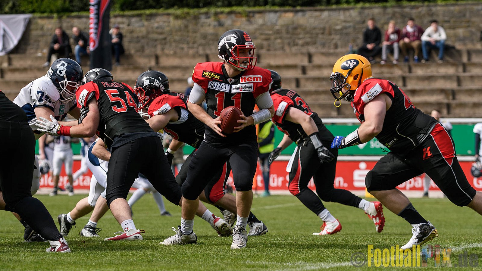 Solingen Paladins vs. Dortmund Giants - 22.04.2017 RL NRW: Solingen Paladins vs. Dortmund Giants (48:0)