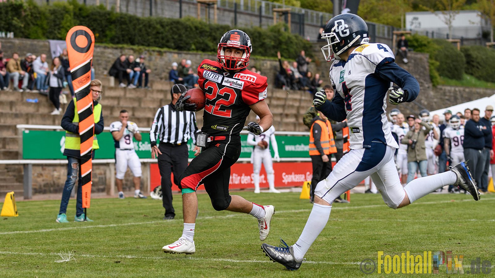 Solingen Paladins vs. Dortmund Giants - 22.04.2017 RL NRW: Solingen Paladins vs. Dortmund Giants (48:0)