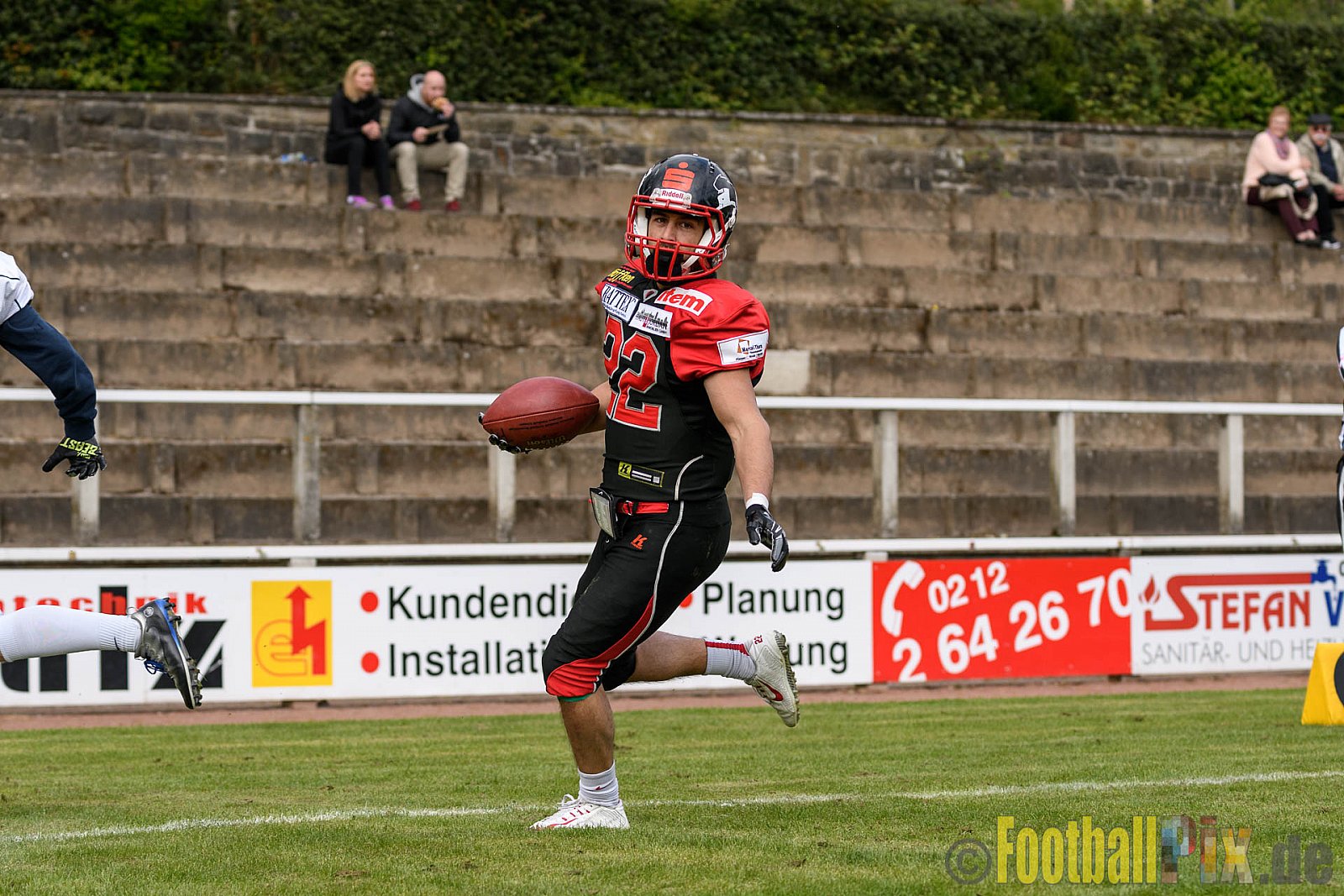 Solingen Paladins vs. Dortmund Giants - 22.04.2017 RL NRW: Solingen Paladins vs. Dortmund Giants (48:0)