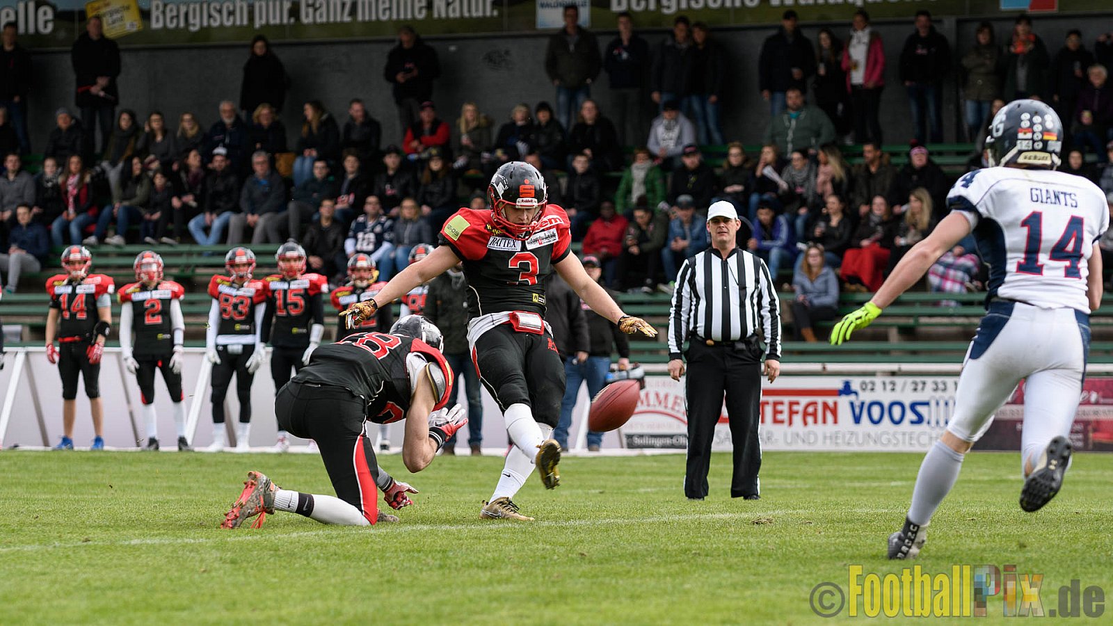 Solingen Paladins vs. Dortmund Giants - 22.04.2017 RL NRW: Solingen Paladins vs. Dortmund Giants (48:0)