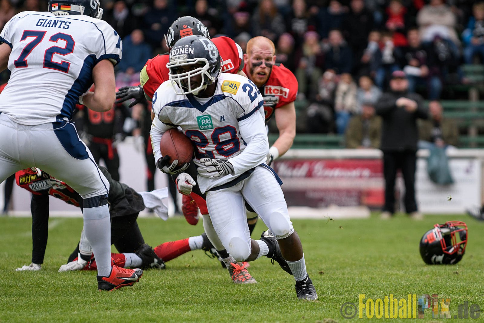 Solingen Paladins vs. Dortmund Giants - 22.04.2017 RL NRW: Solingen Paladins vs. Dortmund Giants (48:0)