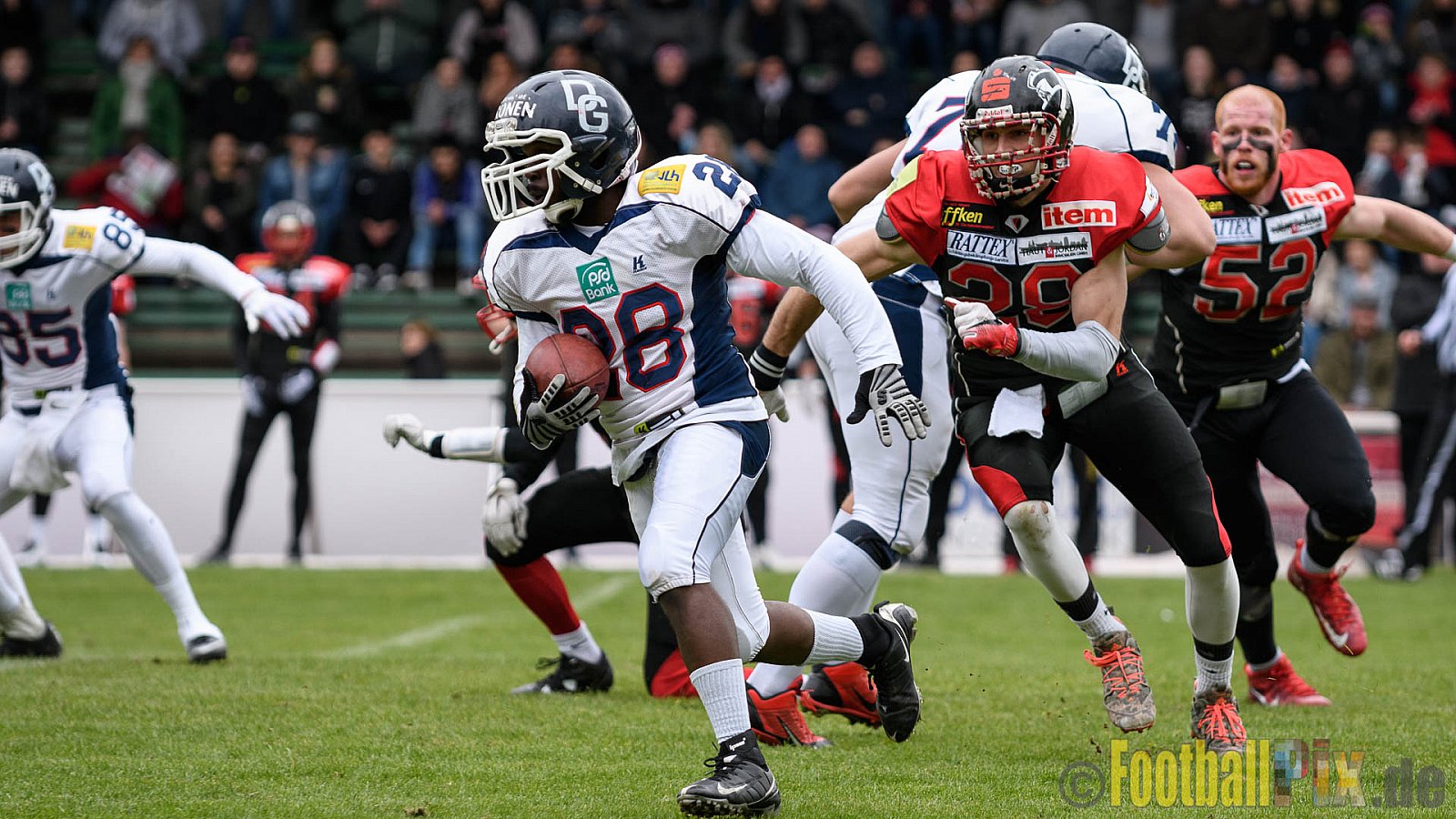 Solingen Paladins vs. Dortmund Giants - 22.04.2017 RL NRW: Solingen Paladins vs. Dortmund Giants (48:0)