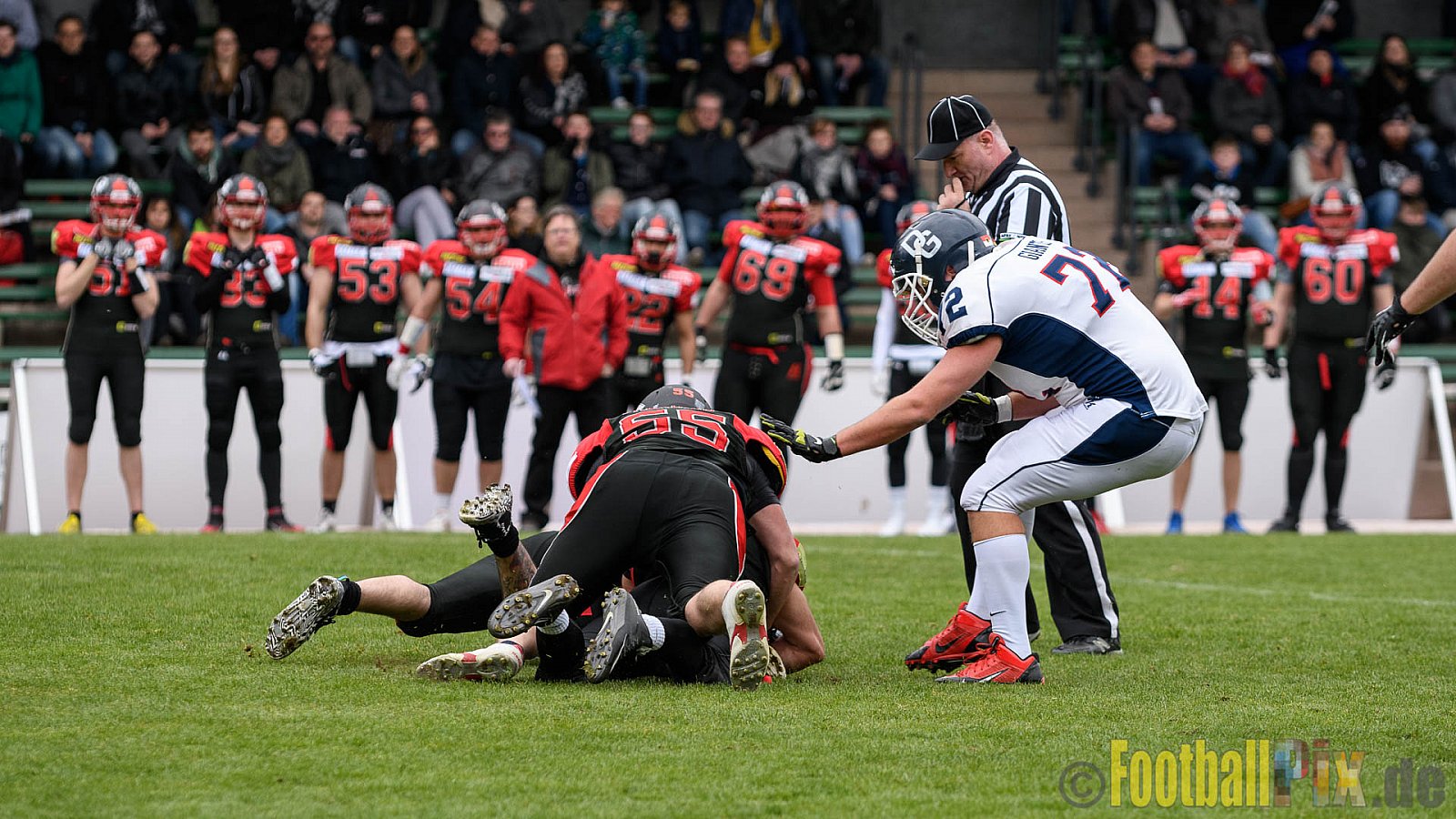 Solingen Paladins vs. Dortmund Giants - 22.04.2017 RL NRW: Solingen Paladins vs. Dortmund Giants (48:0)