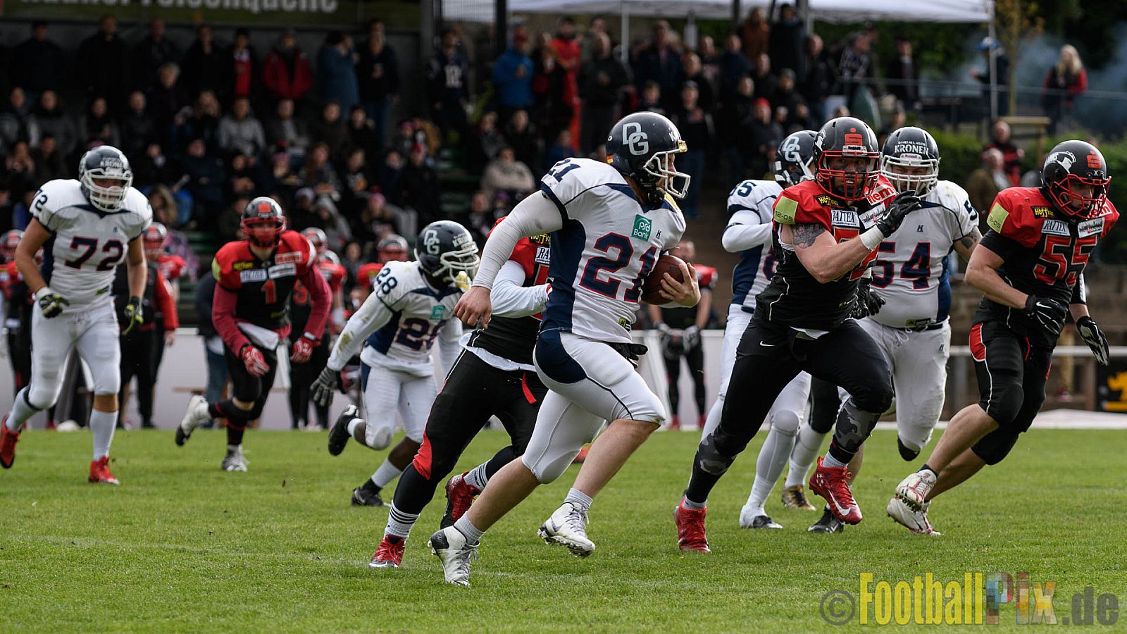 Solingen Paladins vs. Dortmund Giants - 22.04.2017 RL NRW: Solingen Paladins vs. Dortmund Giants (48:0)