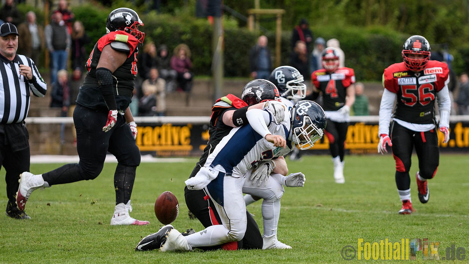 Solingen Paladins vs. Dortmund Giants - 22.04.2017 RL NRW: Solingen Paladins vs. Dortmund Giants (48:0)