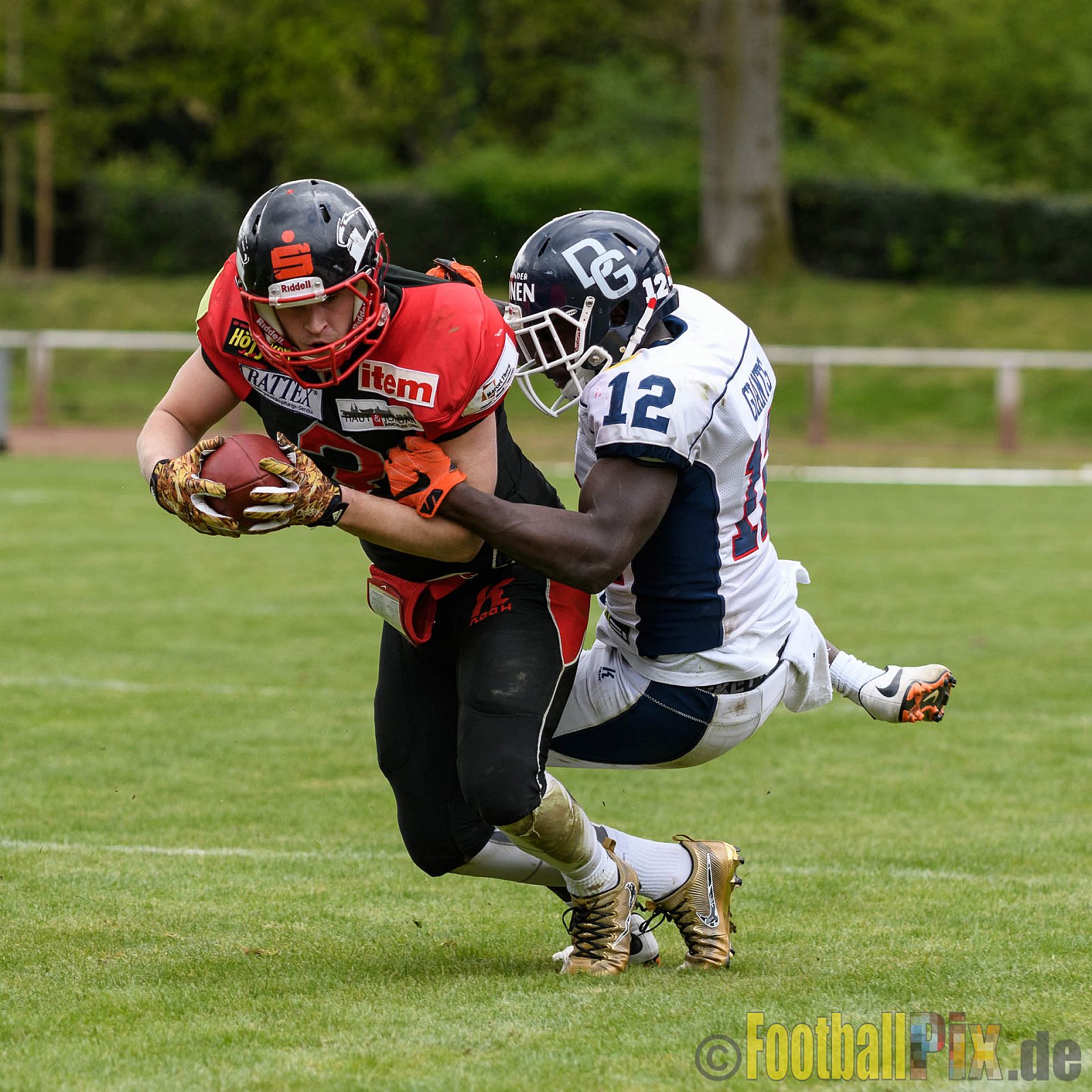 Solingen Paladins vs. Dortmund Giants - 22.04.2017 RL NRW: Solingen Paladins vs. Dortmund Giants (48:0)