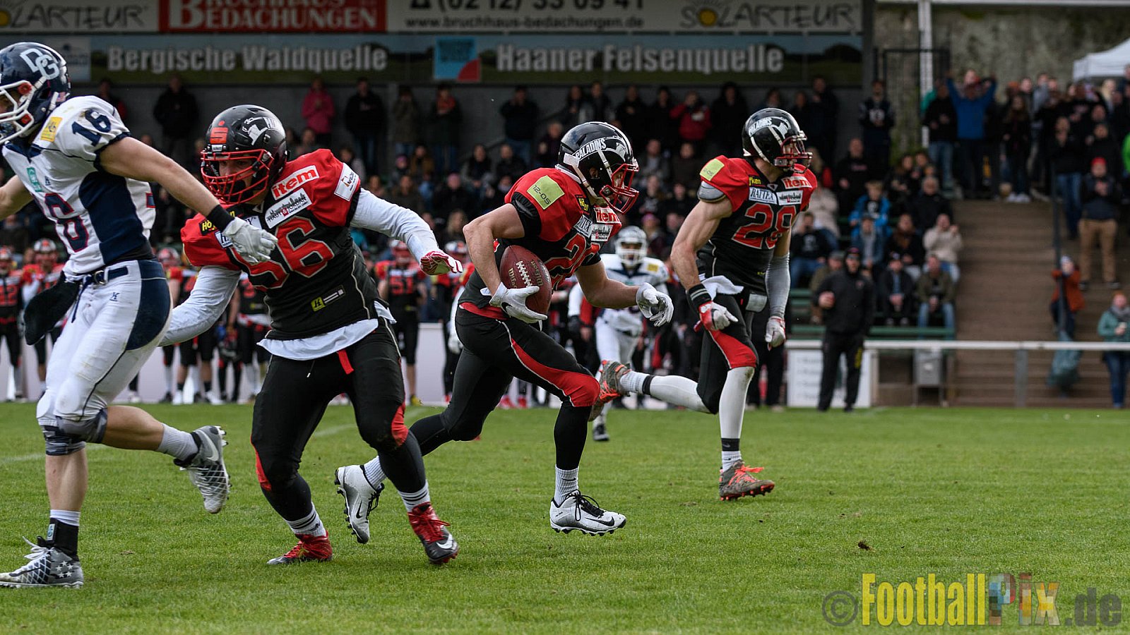 Solingen Paladins vs. Dortmund Giants - 22.04.2017 RL NRW: Solingen Paladins vs. Dortmund Giants (48:0)
