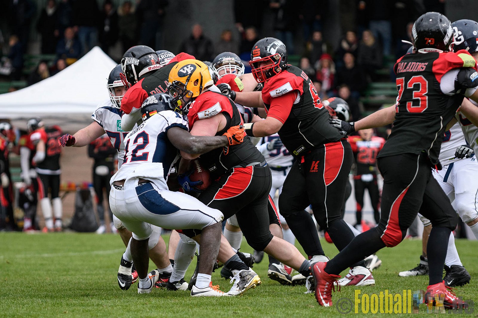 Solingen Paladins vs. Dortmund Giants - 22.04.2017 RL NRW: Solingen Paladins vs. Dortmund Giants (48:0)