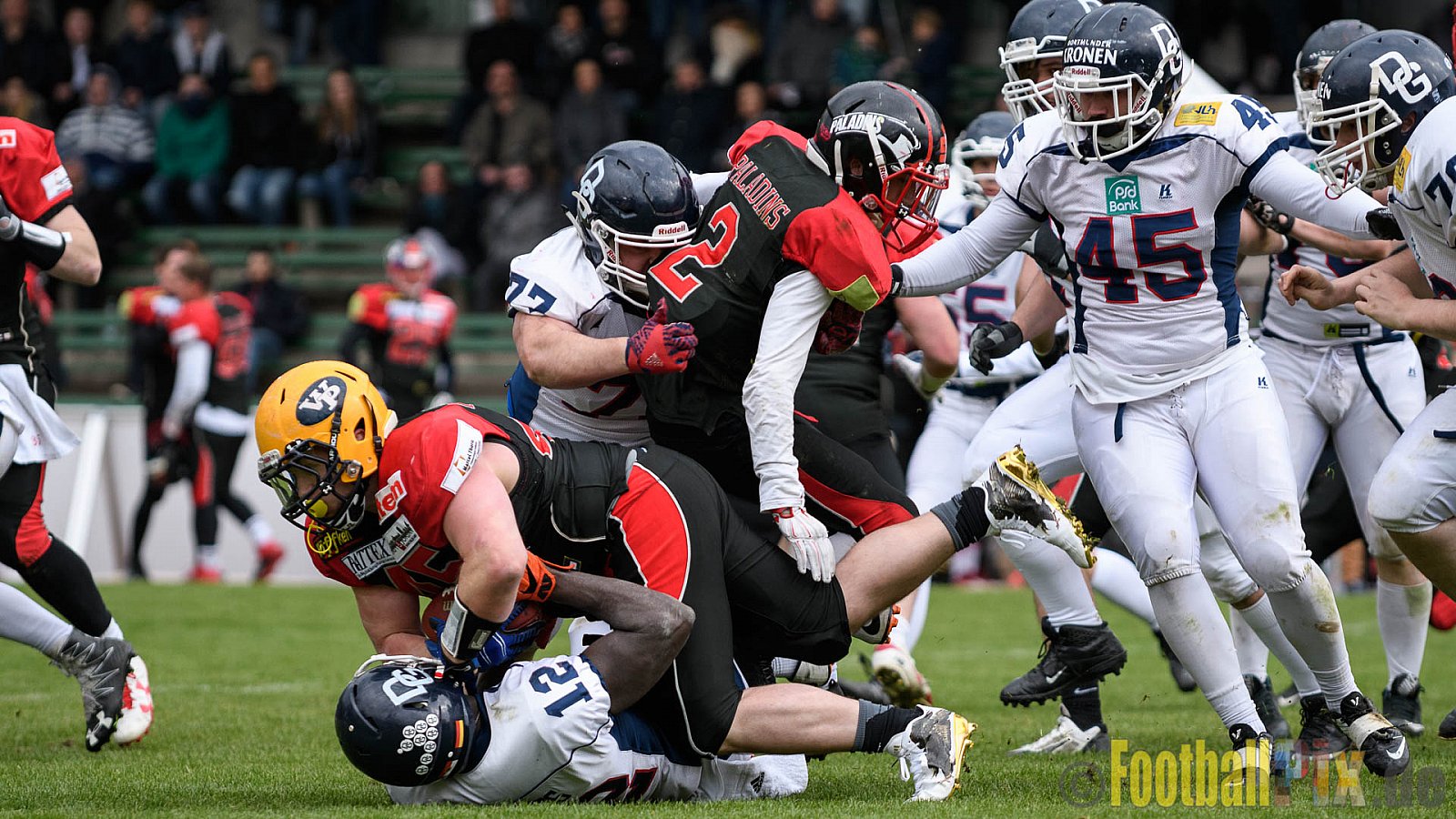 Solingen Paladins vs. Dortmund Giants - 22.04.2017 RL NRW: Solingen Paladins vs. Dortmund Giants (48:0)