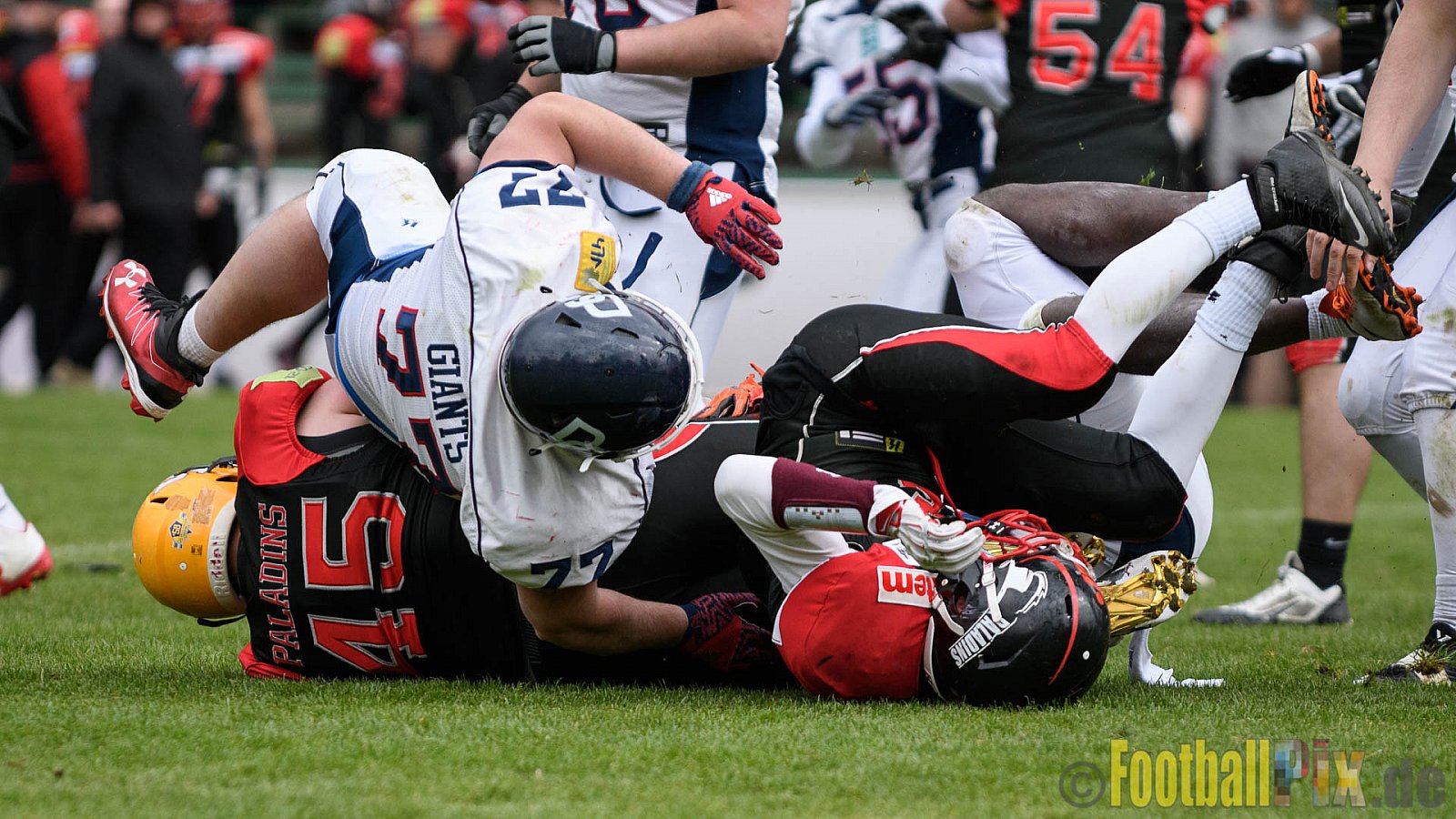 Solingen Paladins vs. Dortmund Giants - 22.04.2017 RL NRW: Solingen Paladins vs. Dortmund Giants (48:0)