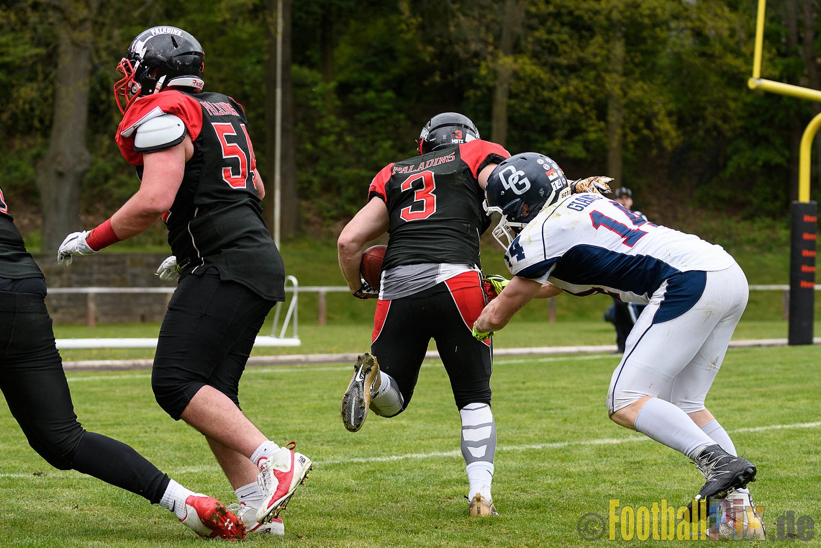 Solingen Paladins vs. Dortmund Giants - 22.04.2017 RL NRW: Solingen Paladins vs. Dortmund Giants (48:0)