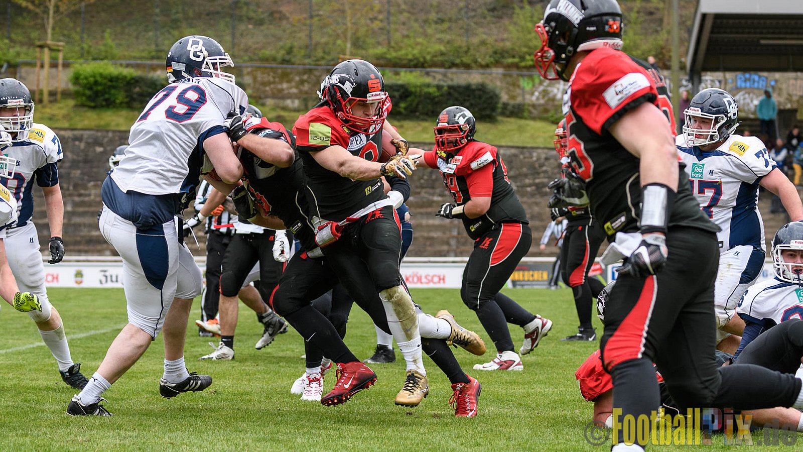 Solingen Paladins vs. Dortmund Giants - 22.04.2017 RL NRW: Solingen Paladins vs. Dortmund Giants (48:0)
