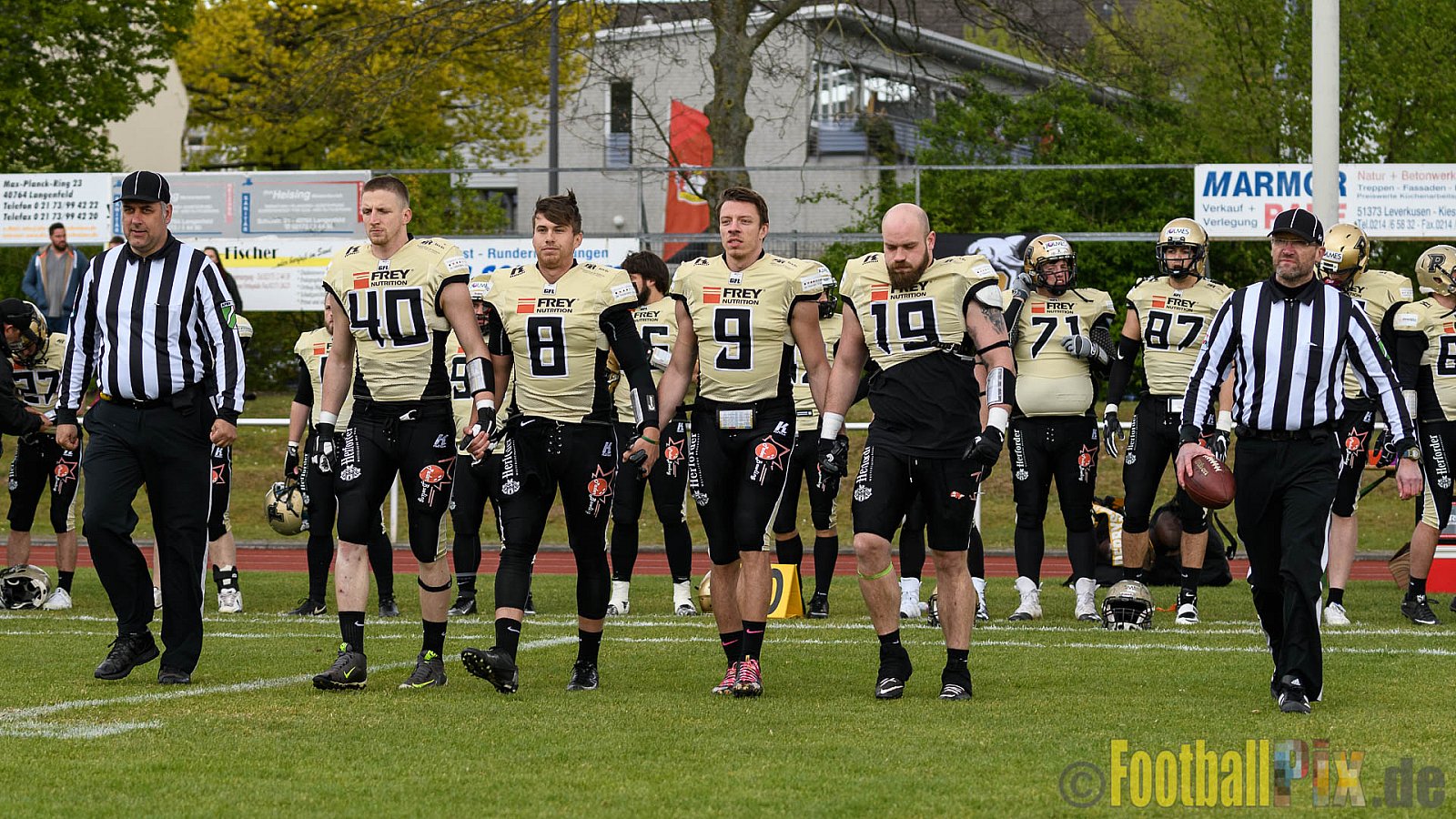 Langenfeld Longhorns vs. Paderborn Dolphins - 23.04.2017 GFL2: Langenfeld Longhorns vs. Paderborn Dolphins (57:27)