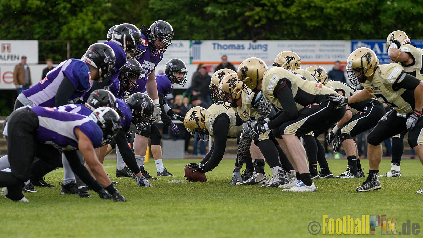 Langenfeld Longhorns vs. Paderborn Dolphins - 23.04.2017 GFL2: Langenfeld Longhorns vs. Paderborn Dolphins (57:27)