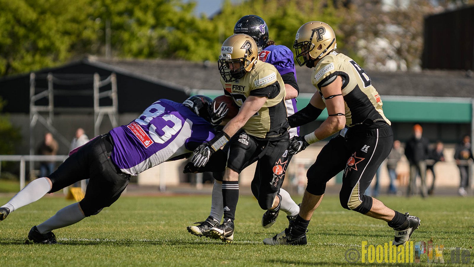 Langenfeld Longhorns vs. Paderborn Dolphins - 23.04.2017 GFL2: Langenfeld Longhorns vs. Paderborn Dolphins (57:27)