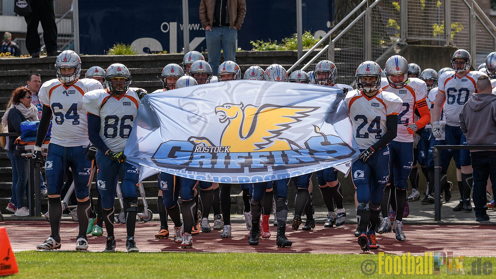 Düsseldorf Panther vs. Rostock Griffins - 29.04.2017 GFL2: Düsseldorf Panther vs. Rostock Griffins (39:14)