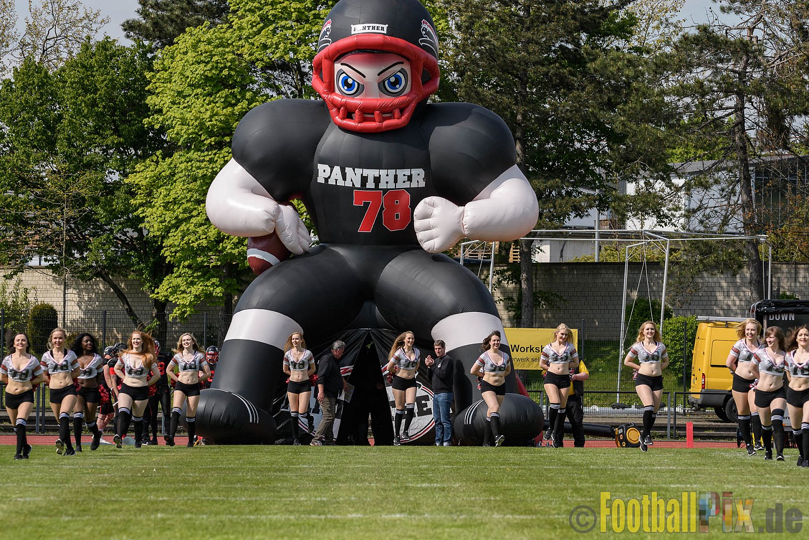 Düsseldorf Panther vs. Rostock Griffins - 29.04.2017 GFL2: Düsseldorf Panther vs. Rostock Griffins (39:14)