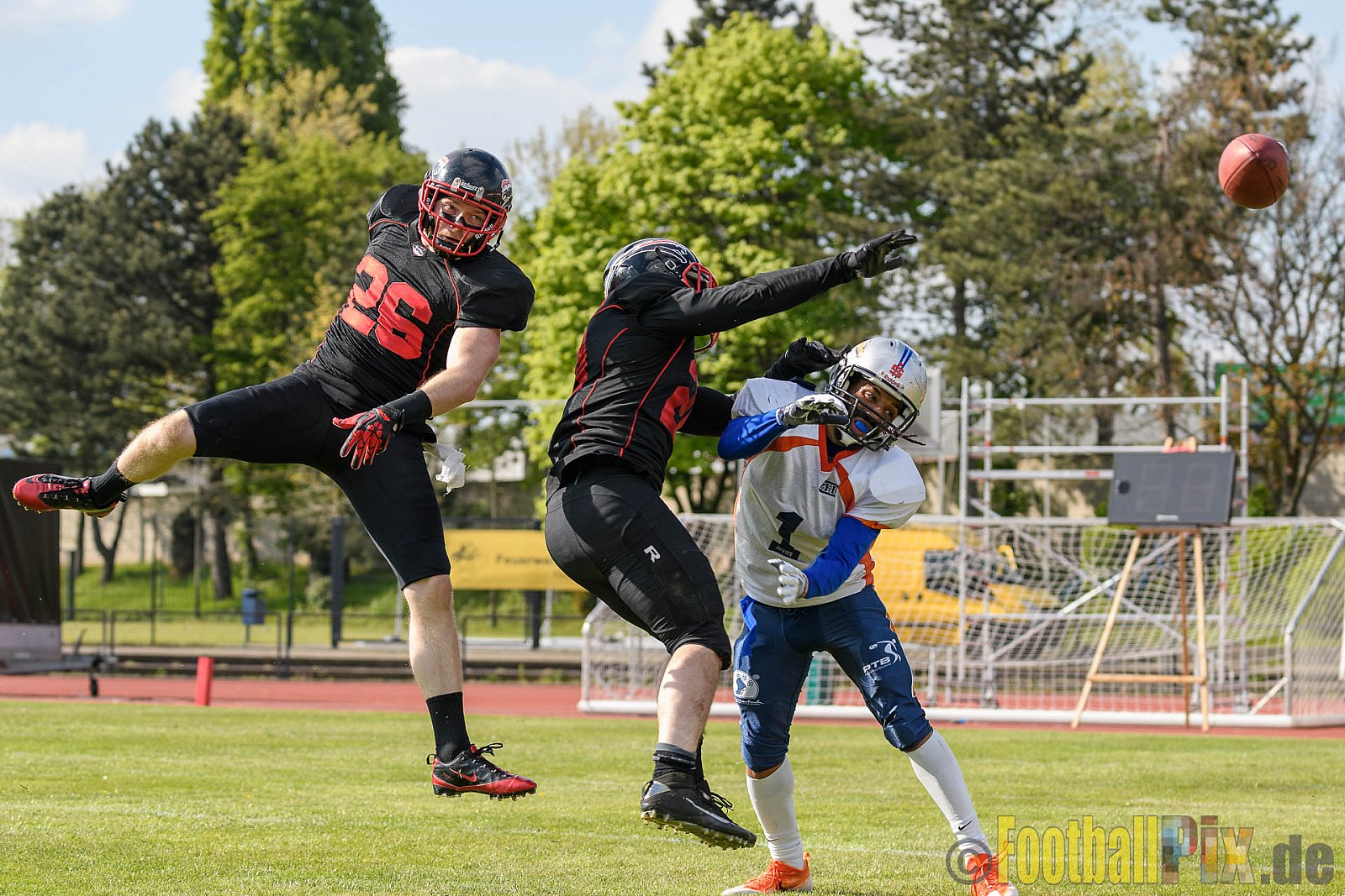 Düsseldorf Panther vs. Rostock Griffins - 29.04.2017 GFL2: Düsseldorf Panther vs. Rostock Griffins (39:14)
