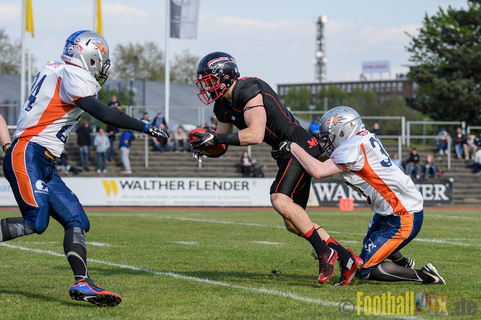 Düsseldorf Panther vs. Rostock Griffins - 29.04.2017 GFL2: Düsseldorf Panther vs. Rostock Griffins (39:14)