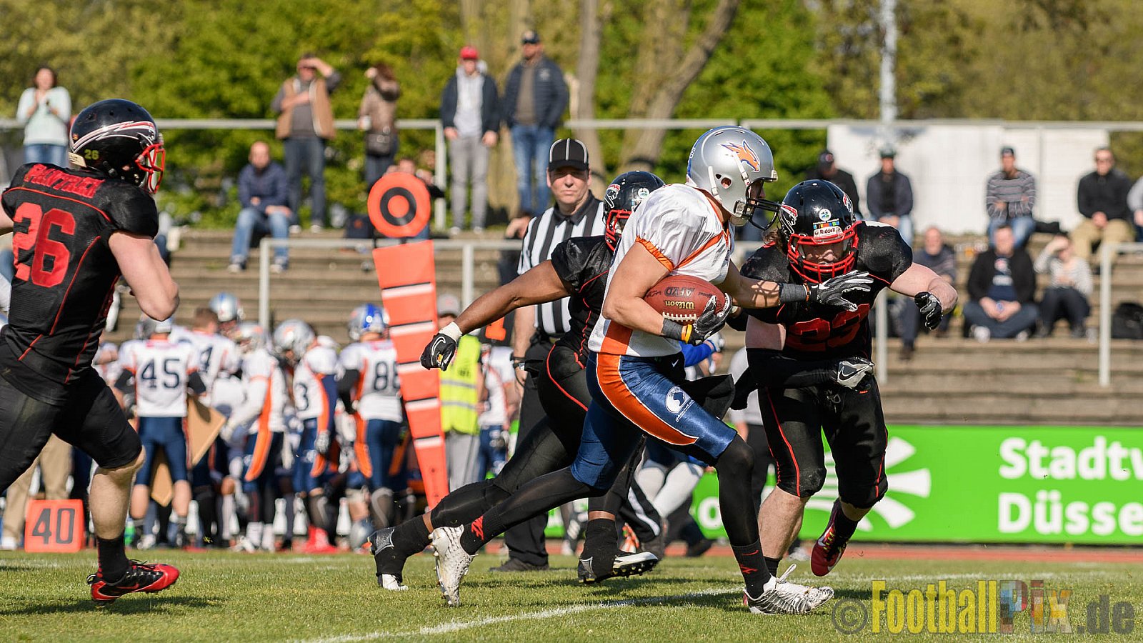 Düsseldorf Panther vs. Rostock Griffins - 29.04.2017 GFL2: Düsseldorf Panther vs. Rostock Griffins (39:14)