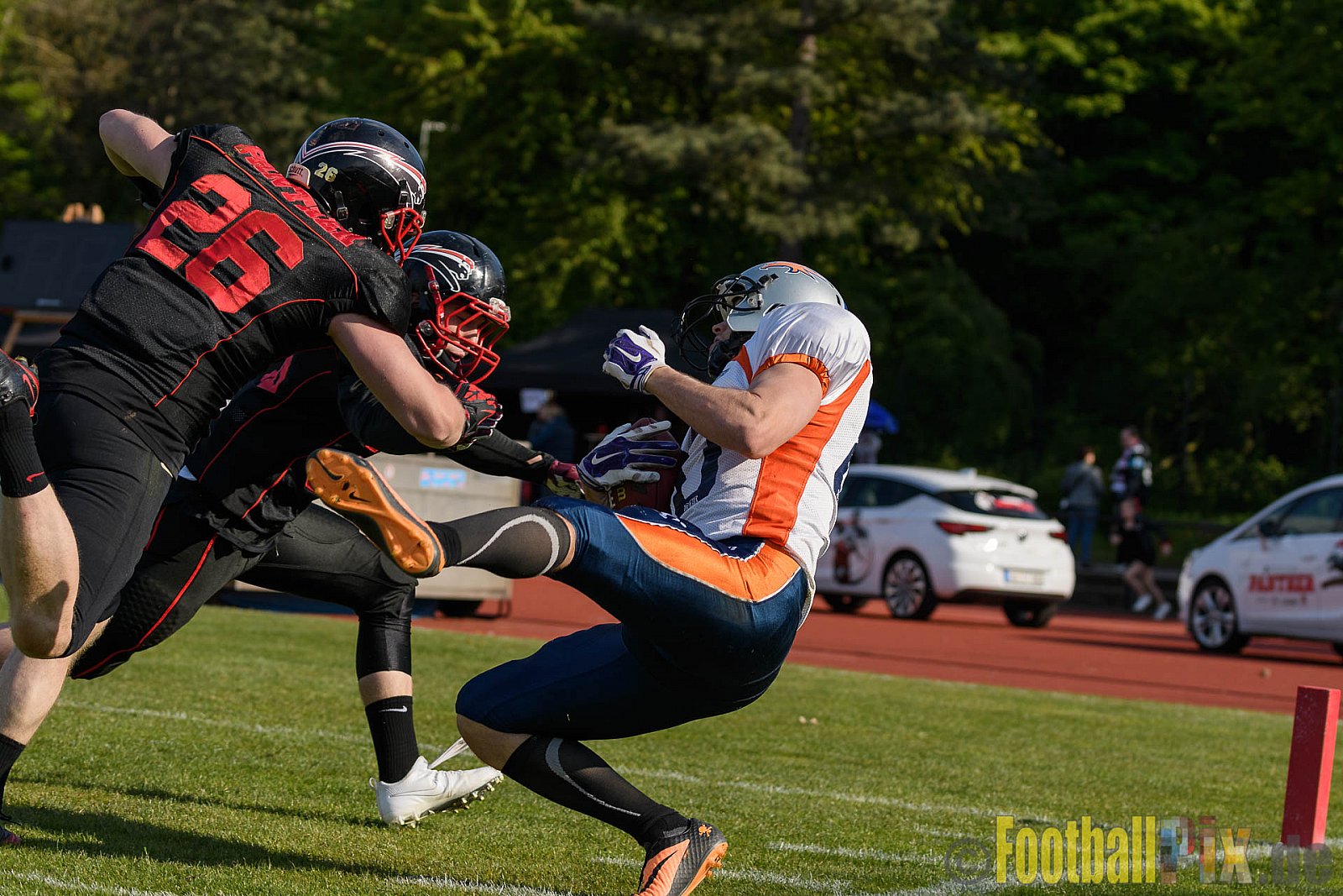 Düsseldorf Panther vs. Rostock Griffins - 29.04.2017 GFL2: Düsseldorf Panther vs. Rostock Griffins (39:14)