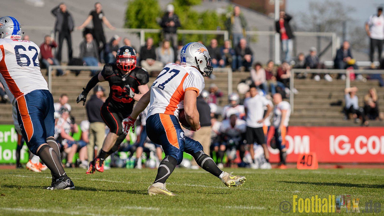 Düsseldorf Panther vs. Rostock Griffins - 29.04.2017 GFL2: Düsseldorf Panther vs. Rostock Griffins (39:14)