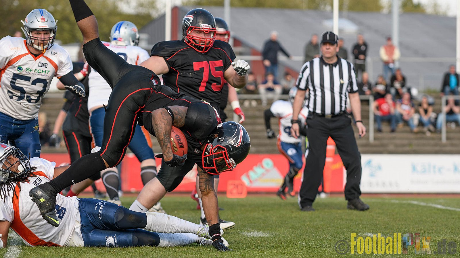 Düsseldorf Panther vs. Rostock Griffins - 29.04.2017 GFL2: Düsseldorf Panther vs. Rostock Griffins (39:14)