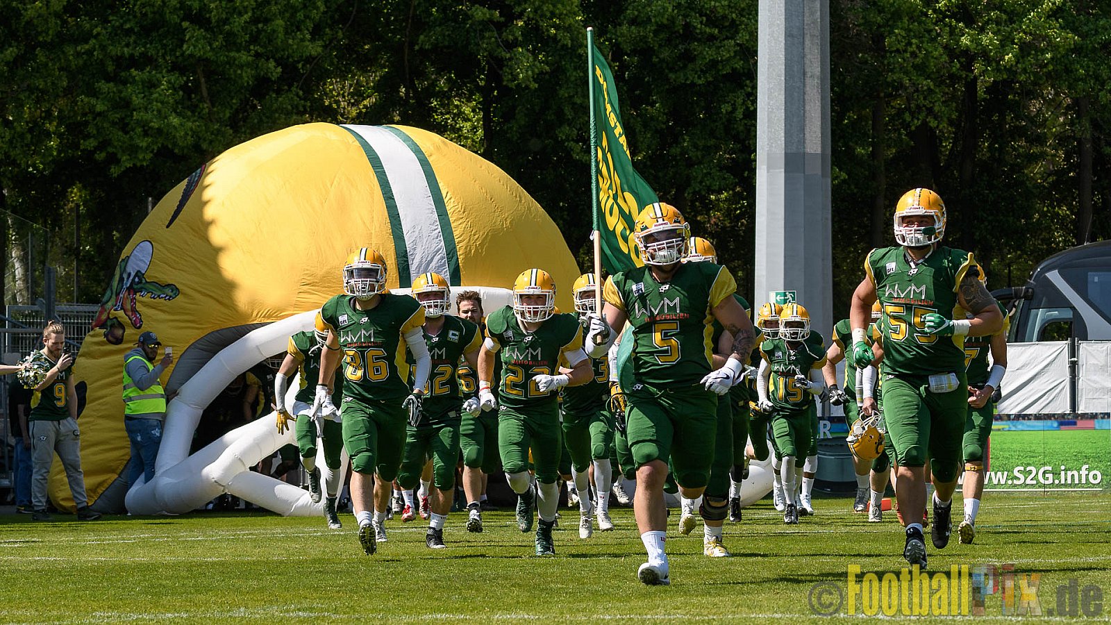 Cologne Crocodiles vs. Hildesheim Invaders - 30.04.2017 GFL Nord: Cologne Crocodiles vs. Hildesheim Invaders (41:26)