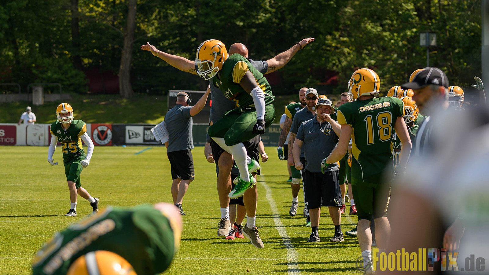 Cologne Crocodiles vs. Hildesheim Invaders - 30.04.2017 GFL Nord: Cologne Crocodiles vs. Hildesheim Invaders (41:26)