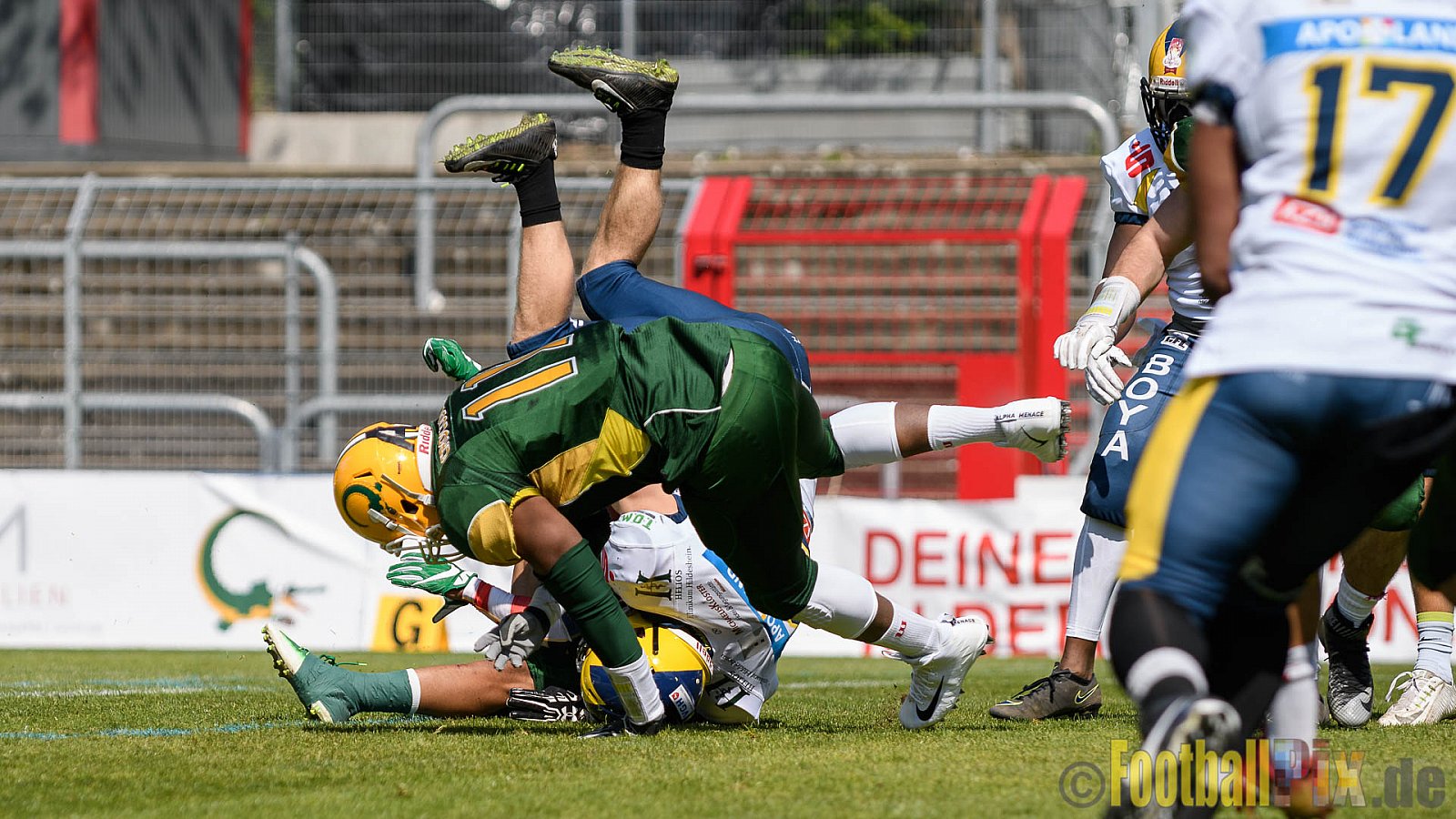 Cologne Crocodiles vs. Hildesheim Invaders - 30.04.2017 GFL Nord: Cologne Crocodiles vs. Hildesheim Invaders (41:26)