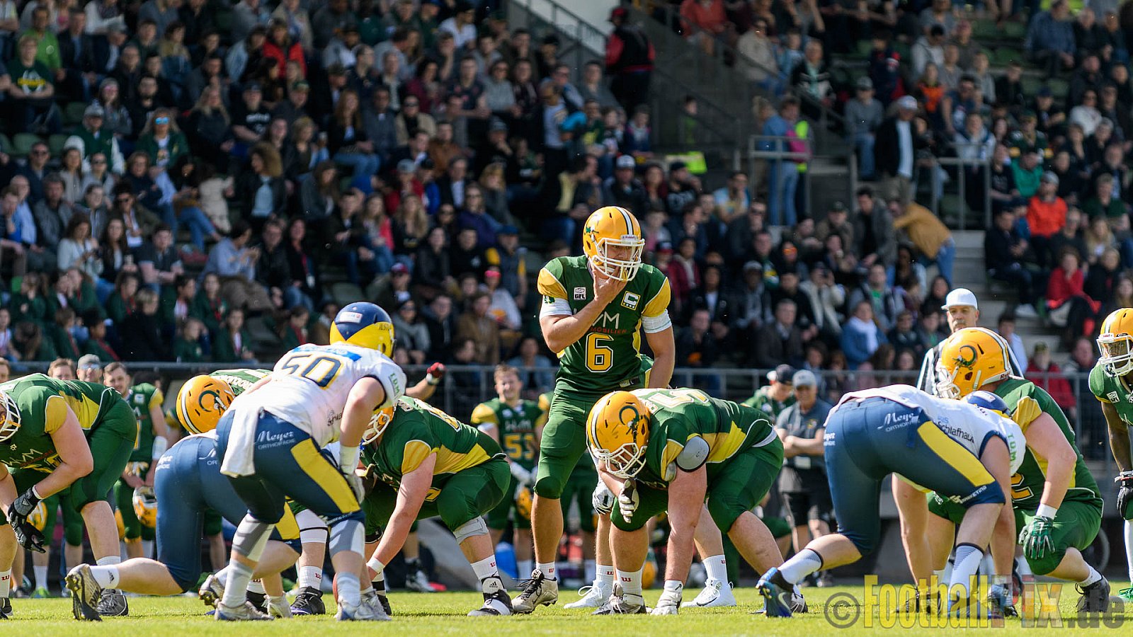 Cologne Crocodiles vs. Hildesheim Invaders - 30.04.2017 GFL Nord: Cologne Crocodiles vs. Hildesheim Invaders (41:26)