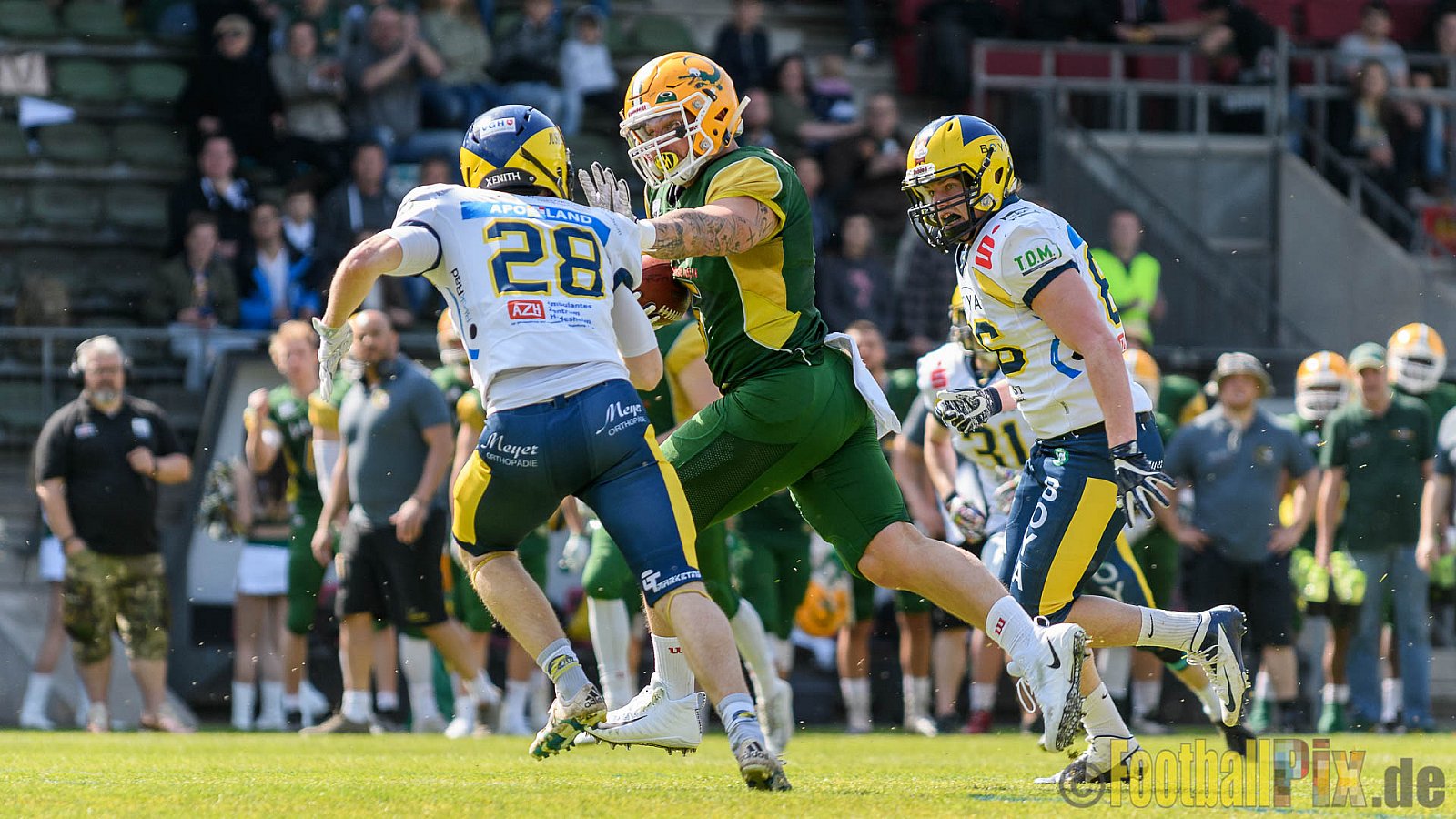 Cologne Crocodiles vs. Hildesheim Invaders - 30.04.2017 GFL Nord: Cologne Crocodiles vs. Hildesheim Invaders (41:26)