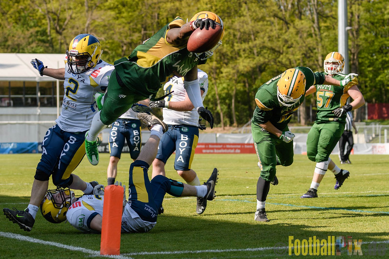 Cologne Crocodiles vs. Hildesheim Invaders - 30.04.2017 GFL Nord: Cologne Crocodiles vs. Hildesheim Invaders (41:26)