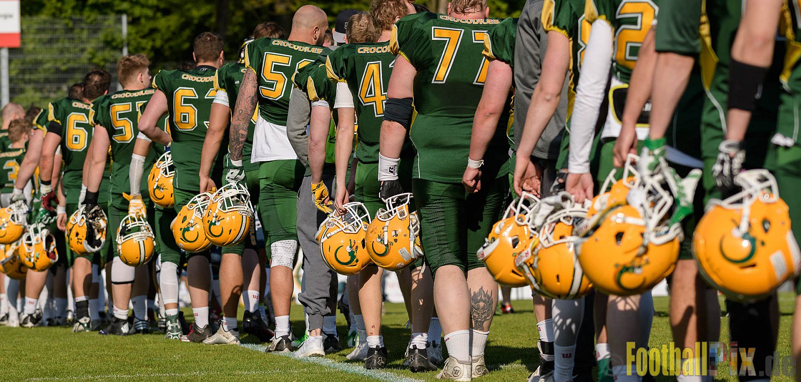 Cologne Crocodiles vs. Hildesheim Invaders - 30.04.2017 GFL Nord: Cologne Crocodiles vs. Hildesheim Invaders (41:26)