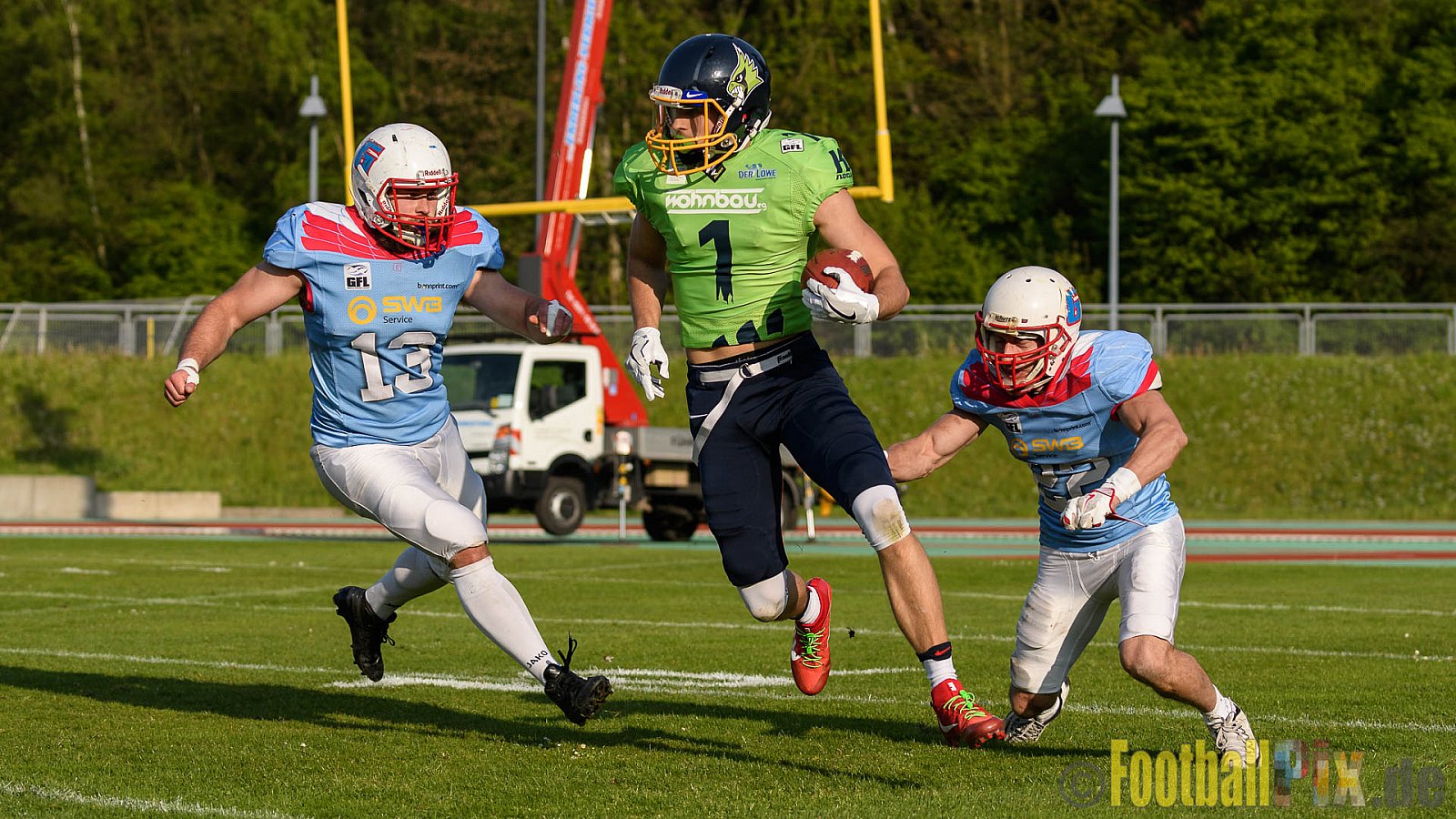 Essen Assindia Cardinals vs. Bonn Gamecocks - 06.05.2017 GFL2: Essen Assindia Cardinals vs. Bonn Gamecocks (35:18)