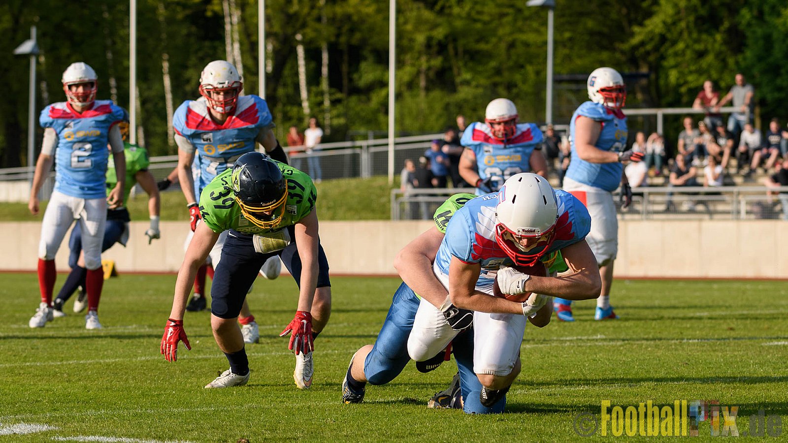 Essen Assindia Cardinals vs. Bonn Gamecocks - 06.05.2017 GFL2: Essen Assindia Cardinals vs. Bonn Gamecocks (35:18)