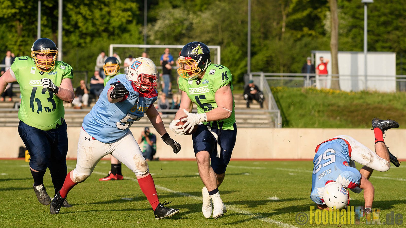 Essen Assindia Cardinals vs. Bonn Gamecocks - 06.05.2017 GFL2: Essen Assindia Cardinals vs. Bonn Gamecocks (35:18)