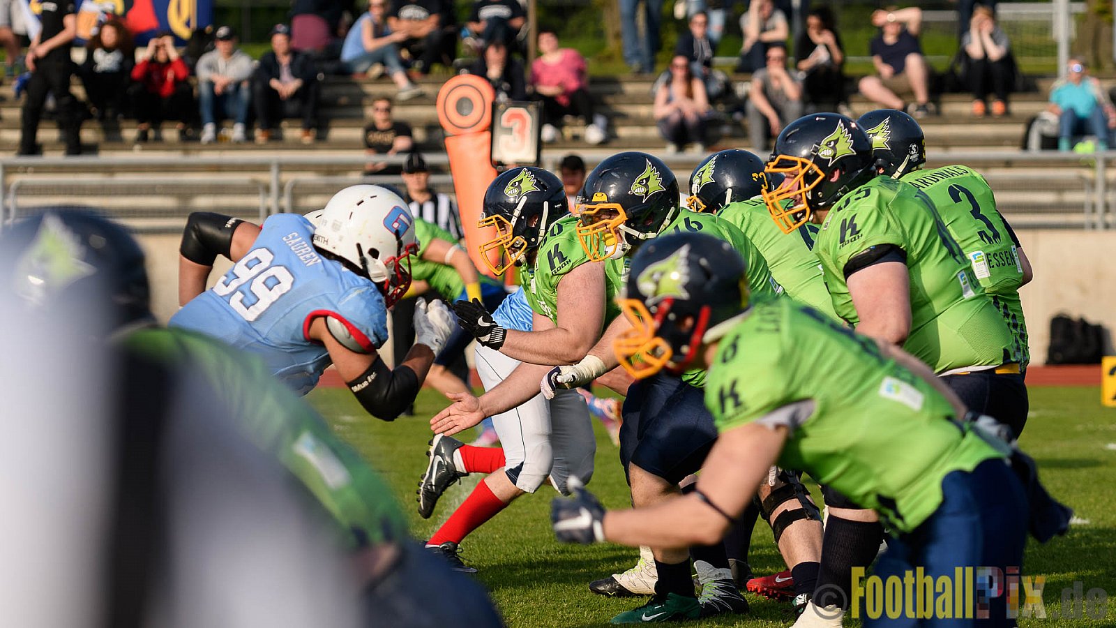 Essen Assindia Cardinals vs. Bonn Gamecocks - 06.05.2017 GFL2: Essen Assindia Cardinals vs. Bonn Gamecocks (35:18)