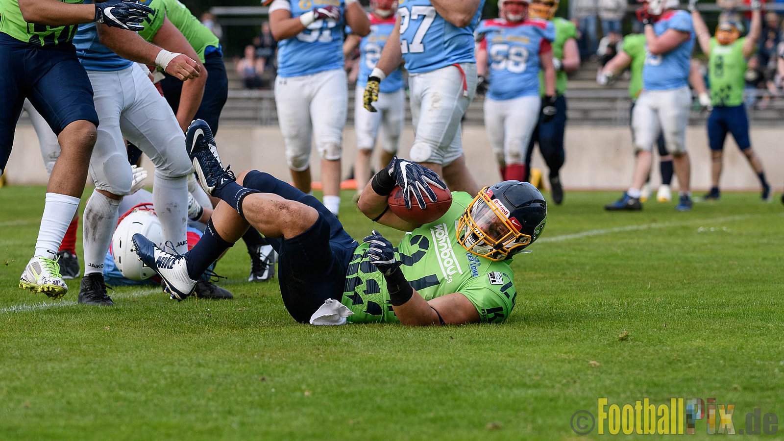 Essen Assindia Cardinals vs. Bonn Gamecocks - 06.05.2017 GFL2: Essen Assindia Cardinals vs. Bonn Gamecocks (35:18)