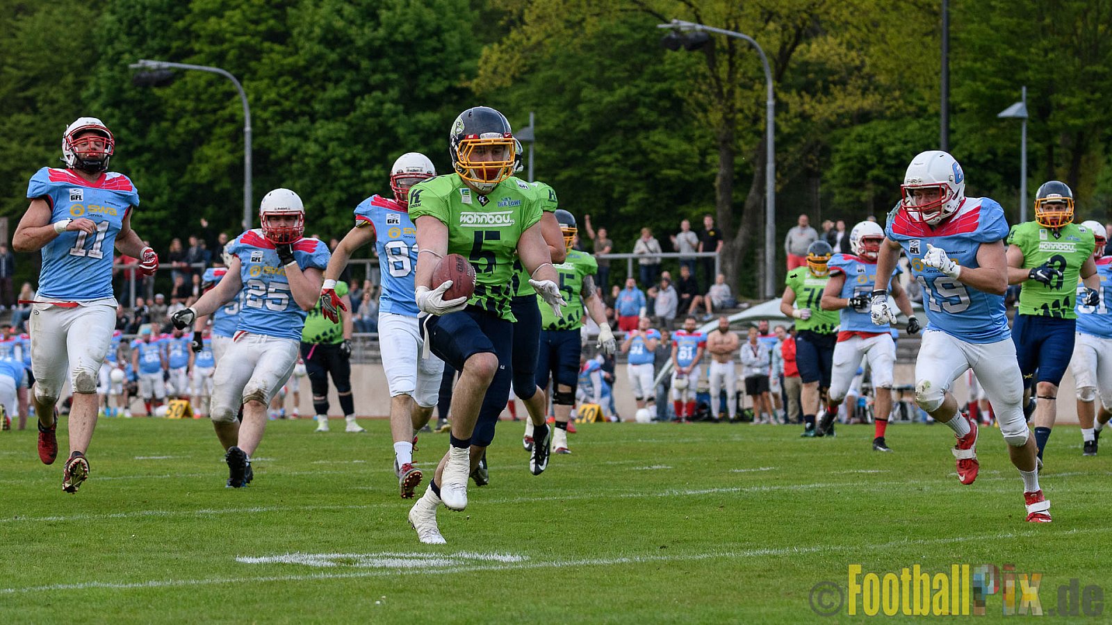 Essen Assindia Cardinals vs. Bonn Gamecocks - 06.05.2017 GFL2: Essen Assindia Cardinals vs. Bonn Gamecocks (35:18)