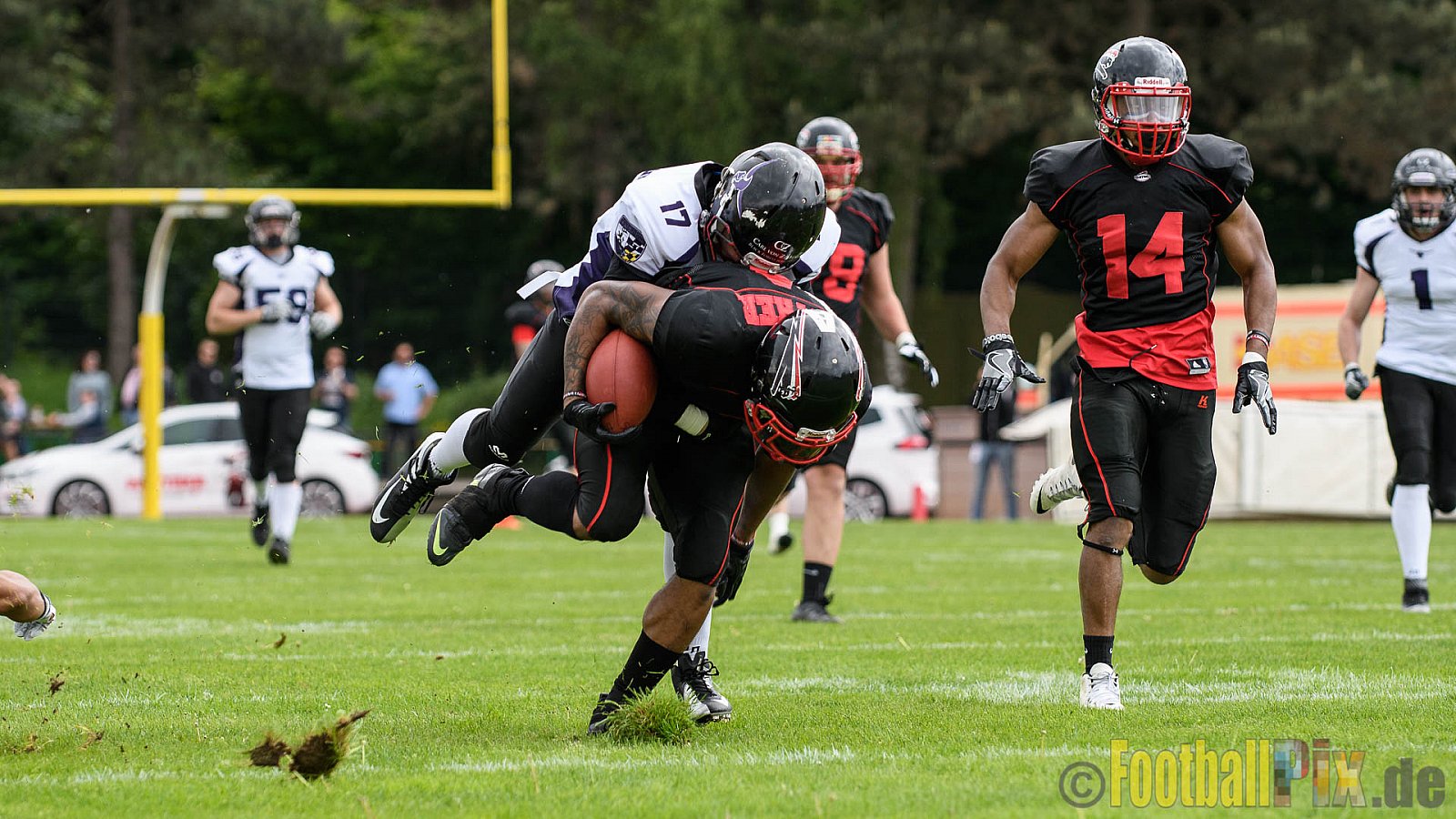 Düsseldorf Panther vs. Langenfeld Longhorns - 14.05.2017 GFL2: Düsseldorf Panther vs. Langenfeld Longhorns (47:06)